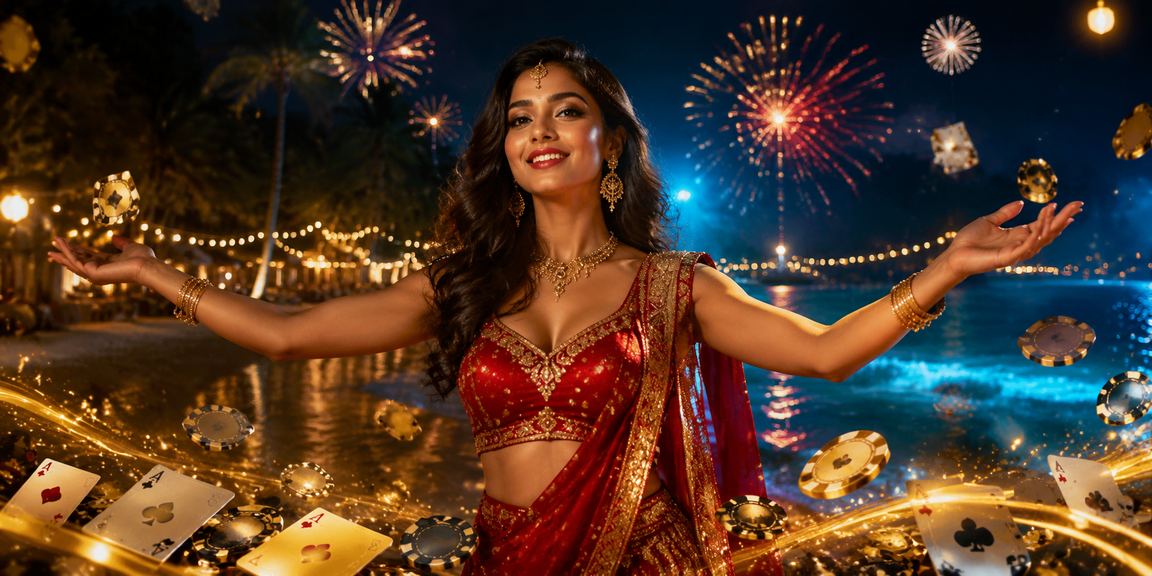 সেন্ট মার্টিন দ্বীপে সমুদ্রের ধারে বসে মোবাইলে অনলাইন লটারি খেলার দৃশ্য